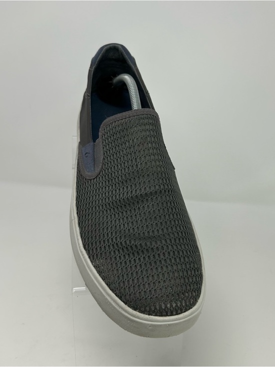 OluKai Lae‘ahi Men\'s Slip-On Sneakers Gray/Blue Breathable Casual Shoes Size 12 main image 7